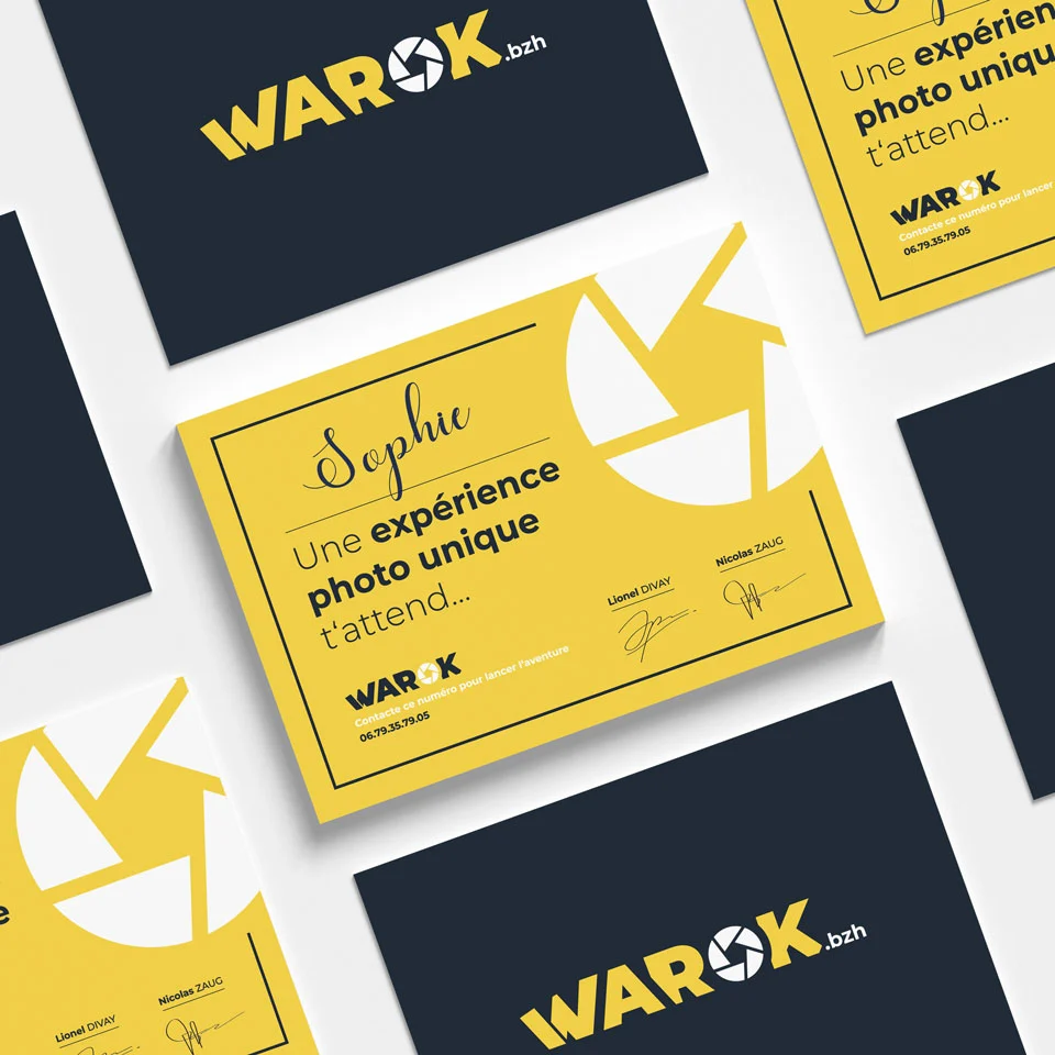 Offrir une carte cadeau stage photo en Bretagne Warok